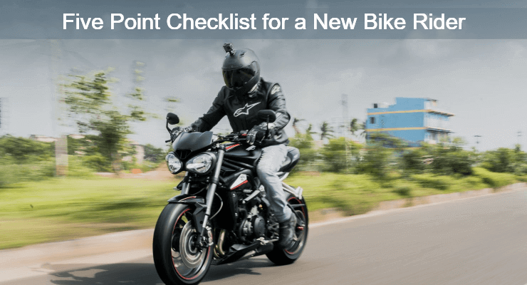 Five Point Checklist for a New Bike Rider 🚴 - Acko Five Point Checklist for a New Bike Rider 🚴 - Acko