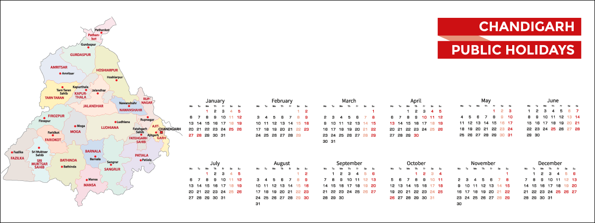 Chandigarh Public Holidays List 21 Chandigarh Public Holidays List 21