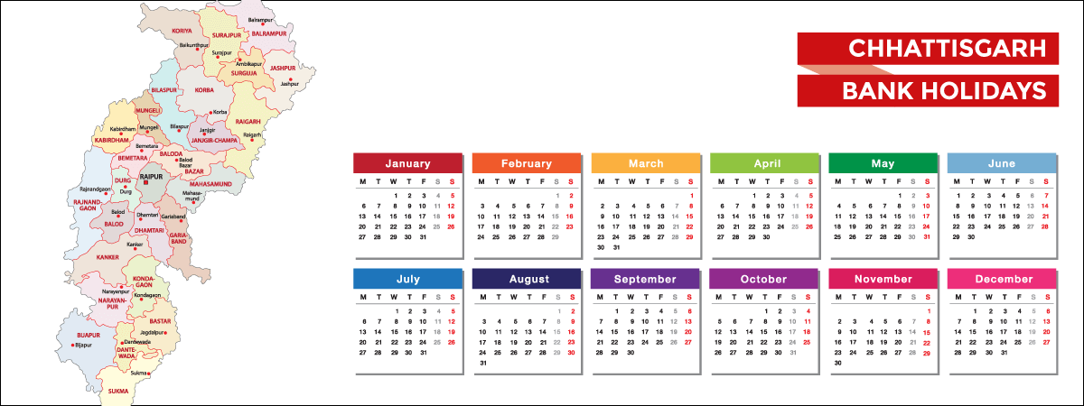 Chhattisgarh Bank Holidays List 2020 - Acko Chhattisgarh Bank Holiday List 2020 - Acko