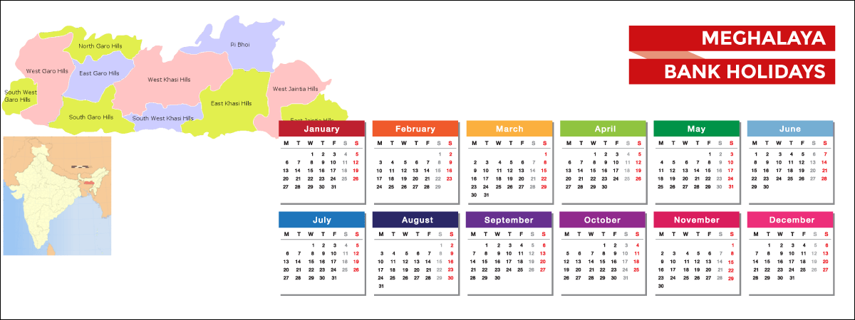 Meghalaya Bank Holidays List 2020 - Acko Meghalaya Bank Holiday List 2020 - Acko