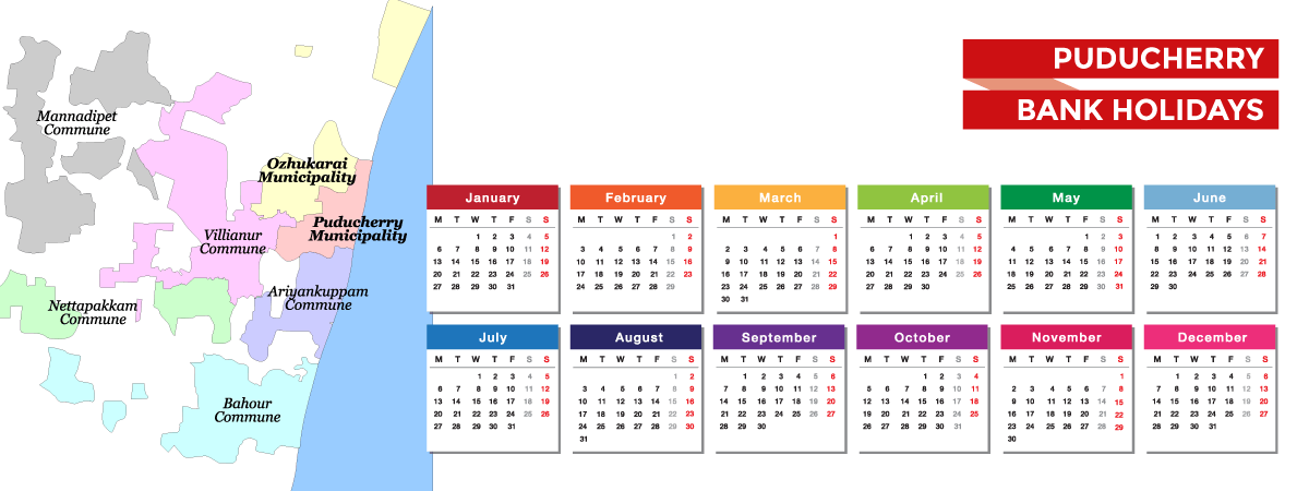 Puducherry Bank Holidays List 2020 - Acko Puducherry Bank Holidays List 2020 - Acko