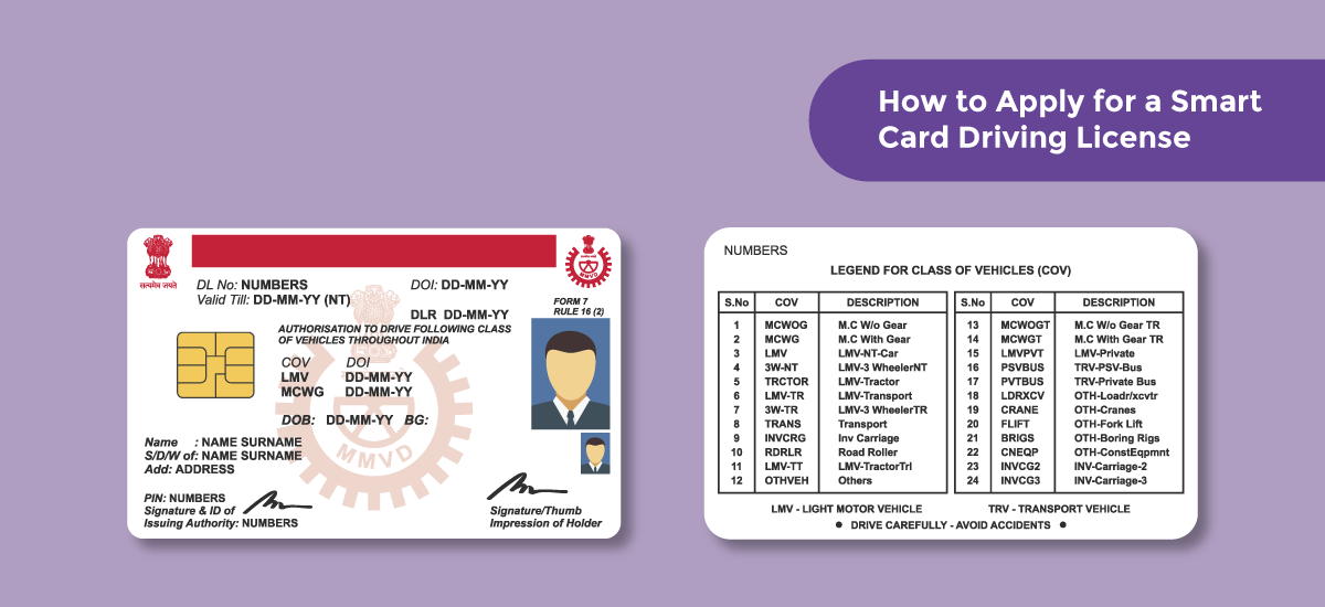 How To Apply For A Smart Card Driving License Online